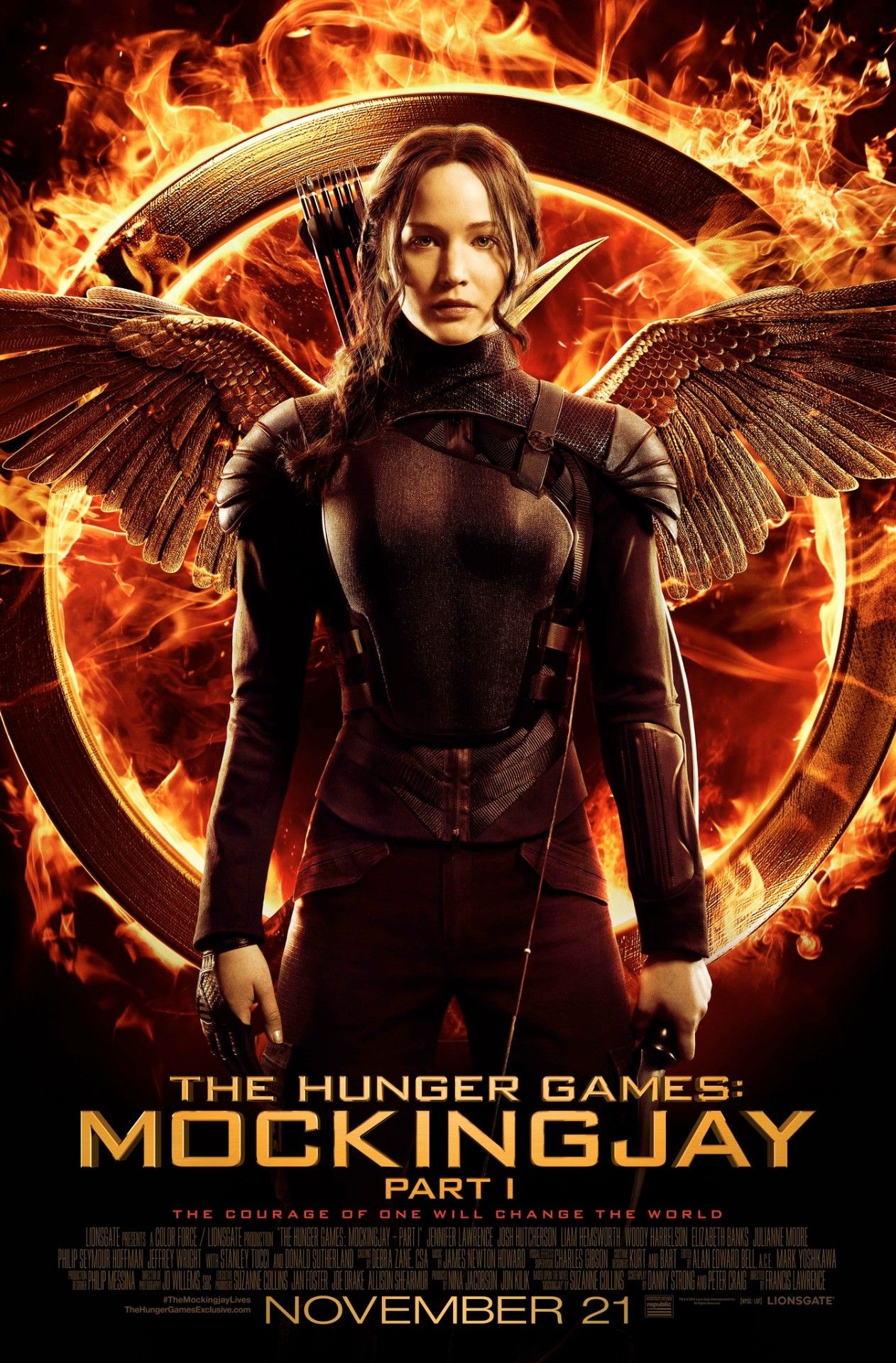 Mockingjay Part I poster